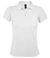 10573 Ladies Prime SOL'S Ladies Prime Poly/Cotton Piqué Polo Shirt White colour image